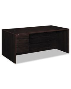 HON10586LNN 10500 SERIES LARGE "L" OR "U" 3/4 HEIGHT PEDESTAL DESK, 72W X 36D X 29.5H, MAHOGANY