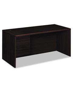 HON10784LNN 10700 SERIES "L" 3/4 LEFT PEDESTAL, 66W X 30D X 29.5H, MAHOGANY