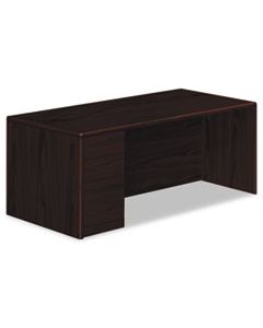 HON10788LNN 10700 SERIES SINGLE PEDESTAL DESK, FULL LEFT PEDESTAL, 72W X 36D X 29.5H, MAHOGANY