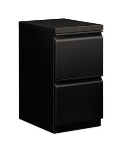 HON33820RP EFFICIENCIES MOBILE FILE/FILE PEDESTAL, 15W X 19.88D X 28H, BLACK