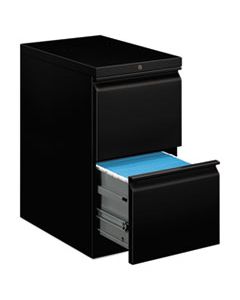 HON33823RP EFFICIENCIES MOBILE FILE/FILE PEDESTAL, 15W X 22.88D X 28H, BLACK