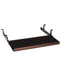 HON4022N SLIDE-AWAY KEYBOARD PLATFORM, LAMINATE, 21.5W X 10D, MAHOGANY