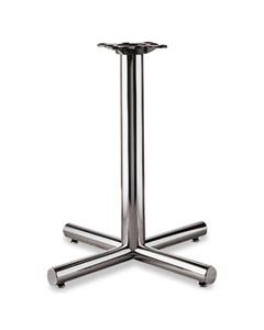 HONXSP26CHR SINGLE COLUMN STEEL BASE, 26W X 26D X 27-7/8H, CHROME