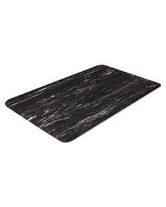 CWNCU2436BK CUSHION-STEP SURFACE MAT, 24 X 36, MARBLEIZED RUBBER, BLACK