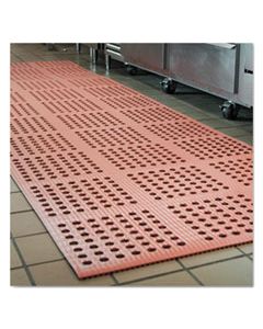 ESR184722 PRO LITE FOUR-WAY DRAIN MAT, 36 X 120, TERRA COTTA