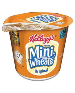 KEB42799 BREAKFAST CEREAL, FROSTED MINI WHEATS, SINGLE-SERVE, 6/BOX