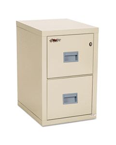 FIR2R1822CPA TURTLE TWO-DRAWER FILE, 17.75W X 22.13D X 27.75H, UL LISTED 350 FOR FIRE, PARCHMENT