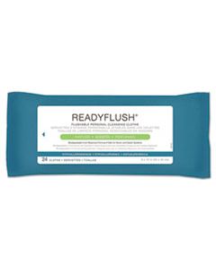 MIIMSC263810 READYFLUSH BIODEGRADABLE FLUSHABLE WIPES, 8 X 12, 24/PACK