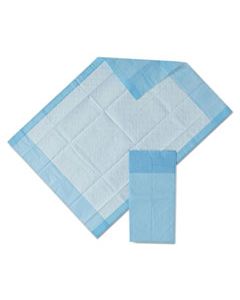 MIIMSC281224C PROTECTION PLUS DISPOSABLE UNDERPADS, 17" X 24", BLUE, 25/BAG