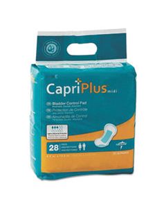 MIIBCPE02 CAPRI PLUS BLADDER CONTROL PADS, EXTRA PLUS, 6.5" X 13.5", 28/PACK