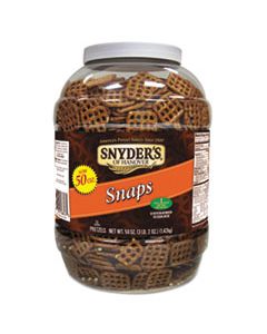 SNY1011039 TRADITIONAL PRETZELS, SNAPS, 50 OZ CANISTER