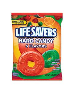 LFS88501 5 FLAVORS HARD CANDY BAG, 6.25 OUNCE