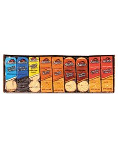 KEB827544 COOKIES AND CRACKERS, ASSORTED, 1.38 OZ PER PACK, 45 PACKS/BOX