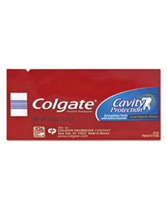 CPC50130 CAVITY PROTECTION TOOTHPASTE, REGULAR FLAVOR, 0.15 OZ TUBE, 1000/CARTON