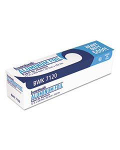 BWK7120 HEAVY-DUTY ALUMINUM FOIL ROLL, 12" X 500 FT