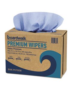 BWKP070IDB HYDROSPUN WIPERS, BLUE, 9 X 16 3/4, 10 PACK DISPENSERS OF 100, 000/CARTON