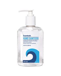 BWK800EA HAND SANITIZER GEL, LEMON SCENT, 8 OZ PUMP BOTTLE