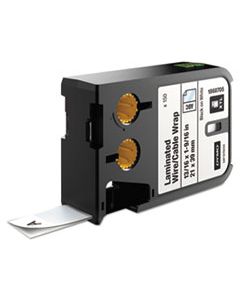 DYM1868705 XTL PRE-SIZED LABELS, 0.81" X 1.56", WHITE/BLACK PRINT, 150/CARTRIDGE