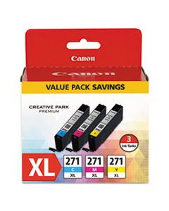 CNM0337C005 0337C005 (CLI-271XL) HIGH-YIELD INK, CYAN/MAGENTA/YELLOW