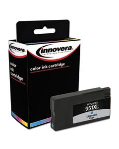 IVR951XLC REMANUFACTURED CN046AN (951XL) HIGH-YIELD INK, 1500 PAGE-YIELD, CYAN