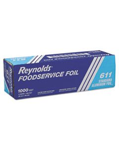 RFP611 STANDARD ALUMINUM FOIL ROLL, 12" X 1000 FT, SILVER