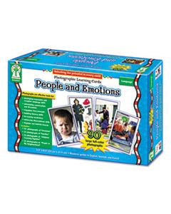 CDPD44044 PHOTOGRAPHIC LEARNING CARDS BOXED SET, PEOPLE AND EMOTIONS, GRADES K-12