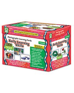 CDPD44046 PHOTOGRAPHIC LEARNING CARDS BOXED SET, EARLY LEARNING SKILLS, GRADES K-12