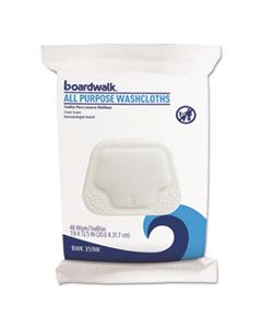 BWK459WPK PREMOISTENED PERSONAL WASHCLOTHS, 12 1/2 X 7 9/10, FRESH SCENT, 48/PACK