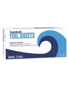 BWK7164 HEAVY-DUTY ALUMINUM FOIL POP-UP SHEETS, 12" X 10 3/4", 200/BOX, 12 BOXES/CARTON