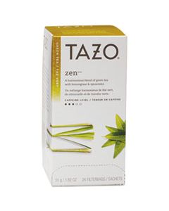 TZO149900 TEA BAGS, ZEN, 1.82 OZ, 24/BOX