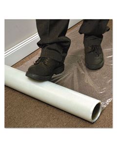 ESR110024 ROLL GUARD TEMPORARY FLOOR PROTECTION FILM FOR CARPET, 36 X 2,400, CLEAR