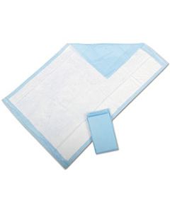 MIIMSC281232 PROTECTION PLUS DISPOSABLE UNDERPADS, 23" X 36", BLUE, 25/BAG