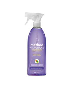 MTH00005CT ALL SURFACE CLEANER, FRENCH LAVENDER, 28 OZ BOTTLE, 8/CARTON