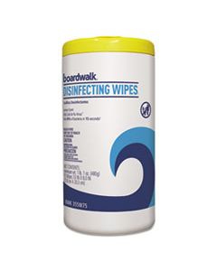 BWK455W75 DISINFECTING WIPES, 8 X 7, LEMON SCENT, 75/CANISTER, 6 CANISTERS/CARTON