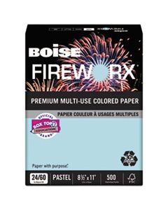 CASMP2241BE FIREWORX PREMIUM MULTI-USE PAPER, 24LB, 8.5 X 11, BOTTLE ROCKET BLUE, 500/REAM