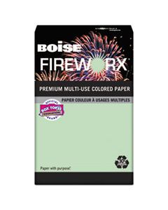 CASMP2241GN FIREWORX PREMIUM MULTI-USE PAPER, 24LB, 8.5 X 11, POPPER-MINT GREEN, 500/REAM