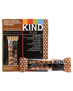 KND17256 PLUS NUTRITION BOOST BAR, PEANUT BUTTER DARK CHOCOLATE/PROTEIN, 1.4 OZ, 12/BOX