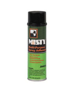 AMR1002026 MULTIPURPOSE SPRAY ADHESIVE, 20 OZ, DRIES LIGHT YELLOW, 12/CARTON