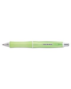 PIL36251 DR. GRIP FROSTED RETRACTABLE BALLPOINT PEN, 1MM, BLACK INK, GREEN BARREL