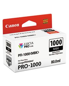 CNM0545C002 0545C002 (PFI-1000) LUCIA PRO INK, 80 ML, MATTE BLACK