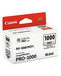 CNM0553C002 0553C002 (PFI-1000) LUCIA PRO INK, 80 ML, PHOTO GRAY