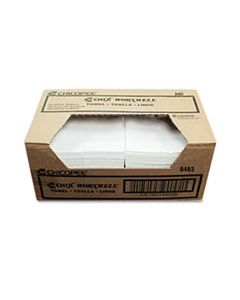 CHI8483 DURAWIPE SHOP TOWELS, 13 X 15, FLAT, WHITE, 300/CARTON