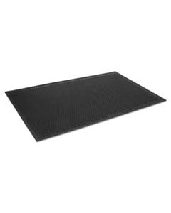 CWNTD0310BK CROWN-TRED INDOOR/OUTDOOR SCRAPER MAT, RUBBER, 34 X 111, BLACK