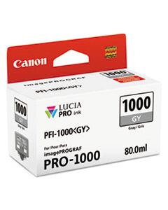 CNM0552C002 0552C002 (PFI-1000) LUCIA PRO INK, 80 ML, GRAY