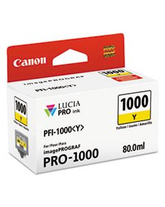 CNM0549C002 0549C002 (PFI-1000) LUCIA PRO INK, 80 ML, YELLOW