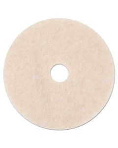 MMM18066 ULTRA HIGH-SPEED TOPLINE FLOOR BURNISHING PADS 3200, 20" DIA., WHITE/AMBER, 5/CT