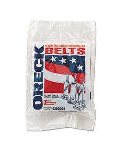 ORK0300604 REPLACEMENT NON-PERMANENT BELT FOR ORECK XL, 3PK/EA