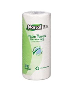 MRC06350 PERFORATED KITCHEN TOWELS, WHITE, 2-PLY, 9"X11", 85 SHEETS/ROLL, 30 ROLLS/CARTON