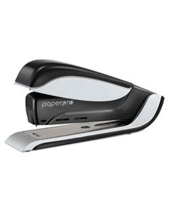 ACI1140 SPRING-POWERED PREMIUM DESKTOP STAPLER, 25-SHEET CAPACITY, BLACK/SILVER