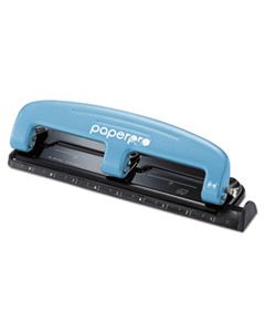 ACI2103 EZ SQUEEZE THREE-HOLE PUNCH, 12-SHEET CAPACITY, BLUE/BLACK